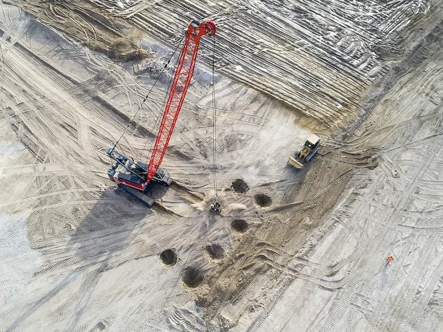 Illustrative image of Dynamic compaction design in Boise